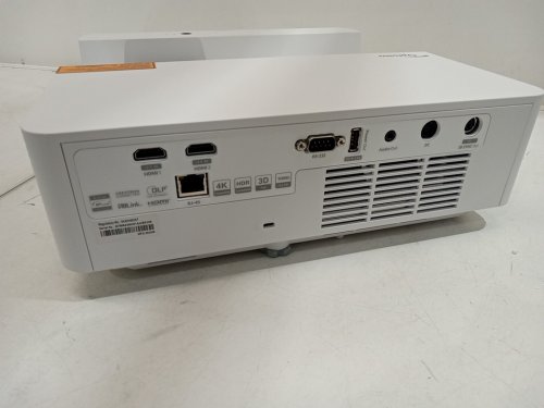 optoma ultra short throw projector with enhanced gaming mode, 1080p full hd, 4k hdr input, duracore laser & built-in speaker - white (model: gt3500hdr) image 11