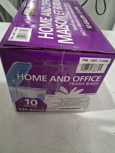 320PK KIRKLAND SIGNATURE SMART TIE HOME AND OFFICE GARBAGE BAGS - 10GAL - WHITE (MODEL: 714389) image 3