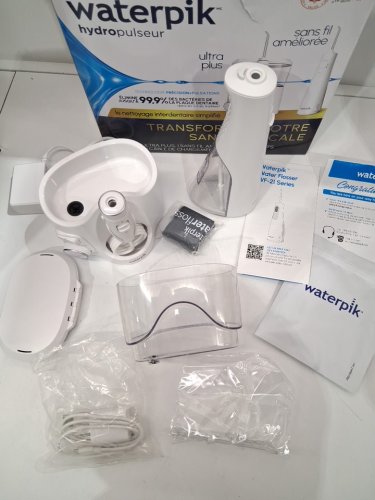 Waterpik Ultra Plus & Cordless Enhance Water Flosser Combo Pack - White (Model: 2702338) image 3