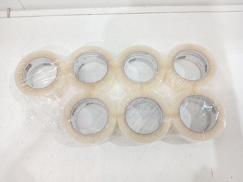 7PK SCOTCH PACKAGING TAPE - 50M Each - CLEAR image 3