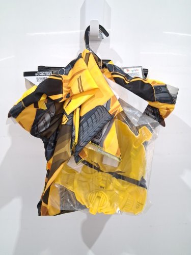 2PC BOY'S DISGUISE TRANSFORMERS BUMBLEBEE COSTUME - SMALL (4-6) - YELLOW / BLACK image 3