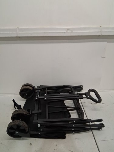 GARVEE FOLDING/COLLAPSIBLE FLAT STYLE ALL TERRAIN CAMPING CART/WAGON - 380LBS CAPACITY - BLACK (MODEL: PSS_339CPVBK)) image 3