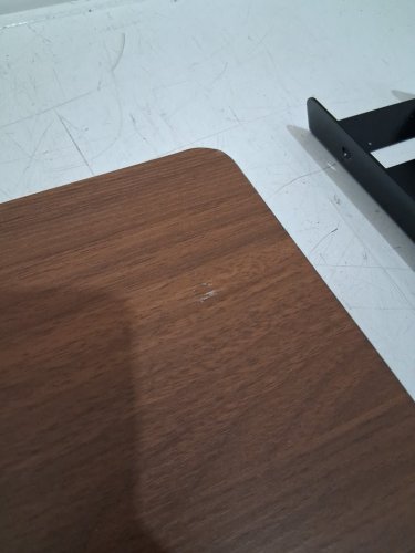 NestNeat Dual Monitor Stand Large Wood Monitor Stand for 2 Monitors - 39" - WALNUT, black (model: ms5100) image 5