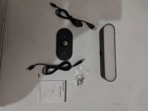 HENSAM WIRELESS WALL SCONCE LED LIGHTS - 8" - black (MODEL: CL-K38) image 3