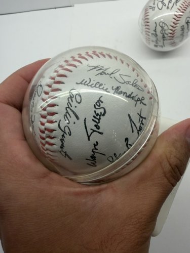 3 ASSTD MULTIPLE FASCMILE SIGNED BASEBALLS image 13