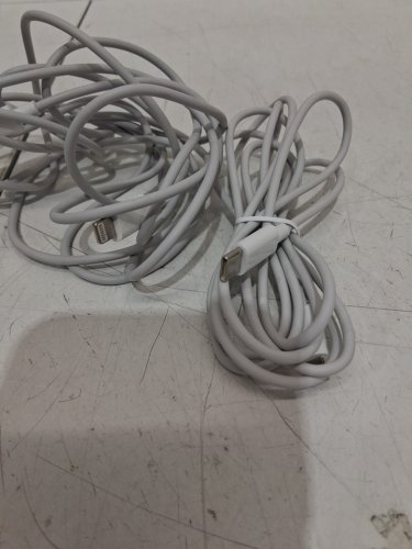 2pk Feel2Nice Usb-C to Lightning cable charger - 6ft & 10ft - 100-240V - WHITE (Model: ZYH-J15) image 5