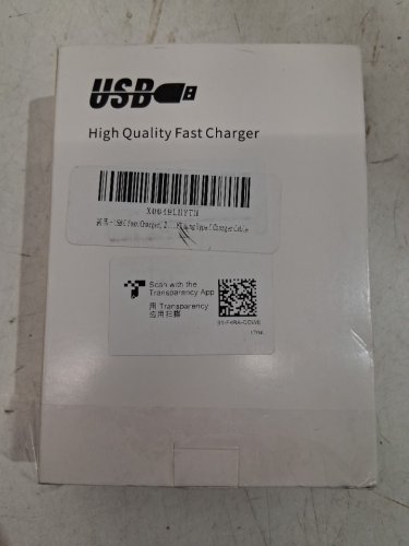2PK PREMIUM WALL CHARGER FOR ANDROID - USB C 25W PD SUPER FAST CHARGING BLOCK WITH 6FT PHONE CHARGER CABLE - BLACK (MODEL: CA-57T) image 4