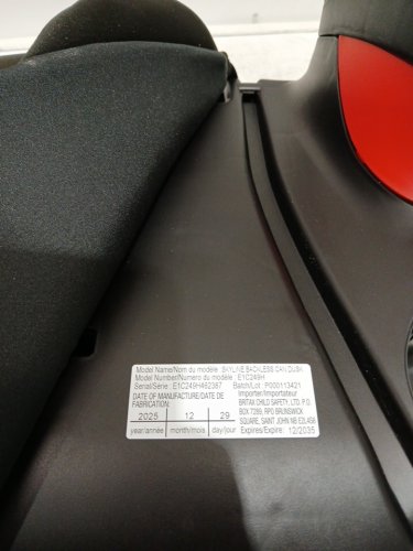 BRITAX SKYLINE 2-STAGE BELT-POSITIONING BOOSTER CAR SEAT WITH 2-LAYER IMPACT PROTECTION - 40-120LB CAPACITY - DUSK/BLACK (MODEL: E1C249H) image 6