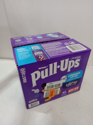 42PK BOY'S HUGGIES PULL-UPS TRAINING UNDERWEAR WITH LEARNING LAYER - 6T-7T - MICKEY MOUSE image 2