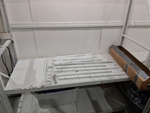easy assembly low profile 6" metal bed frame - queen - white image 2