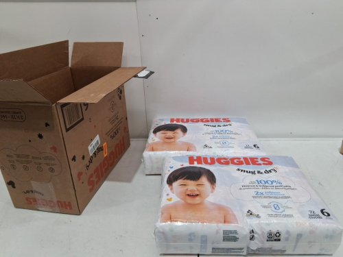 144PK HUGGIES SNUG & DRY SIZE 6 (MODEL: 5641400) image 3