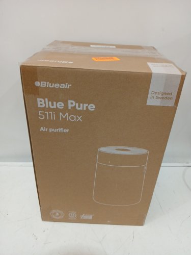 BLUEAIR BLUE PURE 511I MAX SMART AIR PURIFIER UP TO 1,138 SQ FT, HEPA SILENT AIR CLEANER FOR PETS, ALLERGIES, SMOKE & DUST, QUIET WIFI AIR PURIFIER WITH AUTO MODE - (MODEL: 3132111100) image 2