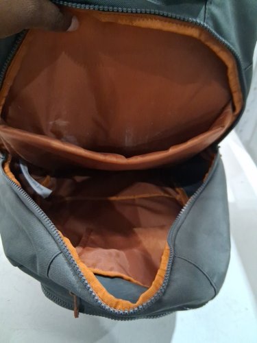 Lolë Chevron Quilted Backpack-21l - green/brown (model:1838165) image 3