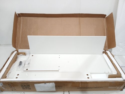 3-Tier Storage Desktop Bookshelf - 31" x 37" x 10" - White (Model: RBDH2DWH) image 5