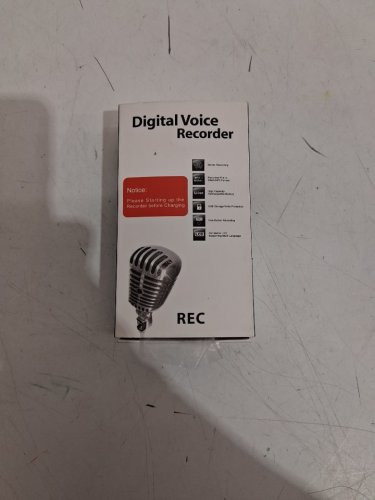 jawploy digital voice recorder with play back - 64gb - black (model: SK688) image 2