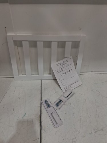 Storkcraft Universal Toddler Slat Safety Rail For Turning Select Storkcraft/Graco Cribs - 18.5" x 12.28" - White (Model: 01350-301-TS) image 3