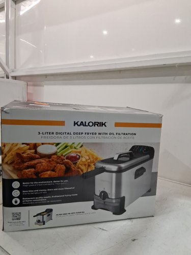 KALORIK OIL FILTRATION DEEP FRYER - 3.2QT (MODEL: FT 43721) image 2