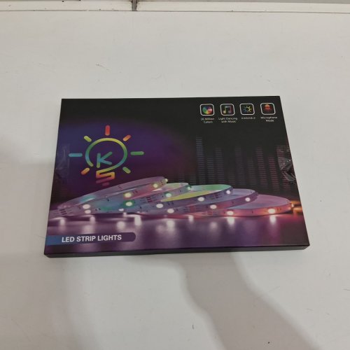 2pk Keepsmile LED STRIP LIGHTS Bluetooth App Control Led Lights Strip with Remote Music Sync Color Changing RGB Led Lights - 100FT (2ROLLS of 50ft) (MODEL: KS-100FT-APP-2R) image 2
