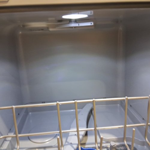 midea countertop dishwasher with 5l capacity and 162°F high-temp & air refresh function - white (model: MDC17P0ABB) image 7