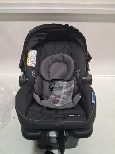 GRACO SNUGRIDE 35 LITE LX INFANT CAR SEAT - 35LB MAX- BLACK/GREY (MODEL: 2143034) image 3