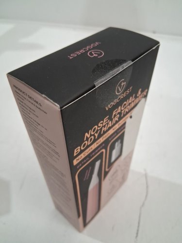 VOGCREST 2 IN 1 EYEBROW TRIMMER & FACIAL HAIR REMOVER - ROSE GOLD (MODEL: VG-103) image 2