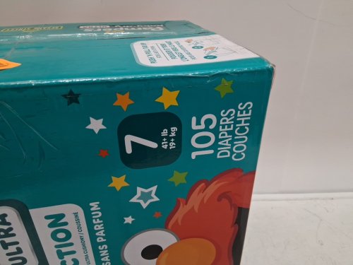 105PK Pampers Baby Dry Ultra 3X Protection - Size 7 image 3