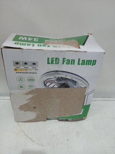 LIGHT BULB SOCKET AIR FAN LIGHT - 3000K-6500K - E26 image 2