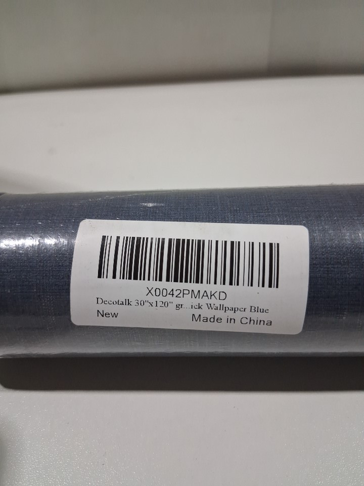 Decotalk Self Adhesive Peel and Stick Wallpaper - 2.5ft x 10FT - Denim Blue - (Model: MAKD) image 6