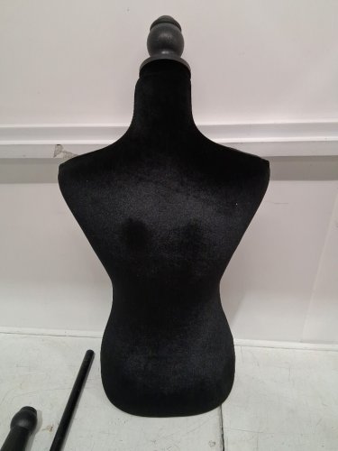 PAYLESSHERE DRESS FORM MANNEQUIN - 49.6" - 63.4" - BLACK (MODEL : MQ-FL2104-BLACK) image 4