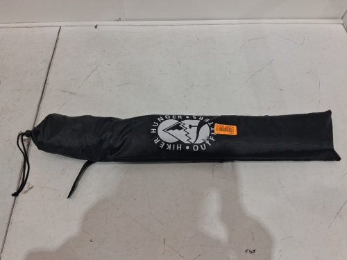 2pk hiker hunger Ultra Strong Aluminum Trekking Poles - 24" -55" - black image 2