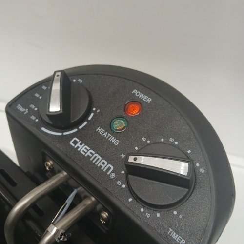 CHEFMAN JUMBO SIZE DEEP FRYER WITH TEMPERATURE CONTROL - 4.3L - STAINLESS STEEL/SILVER (MODEL: RJ07-45-SS-CA) image 4