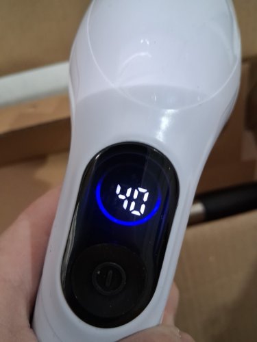 tuyu cordless electric spinning scrubber brush with brush head attachments - white (model: ks-2640c) image 4