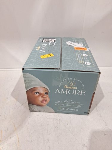 76PK pampers amore fragrance free diaper - size newborn image 2