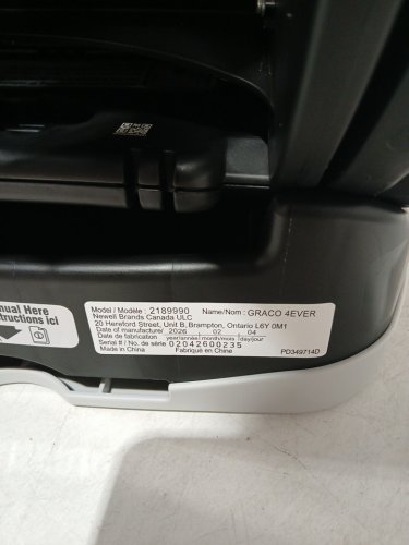 GRACO 4EVER 4-IN-1 CAR SEAT WITH RAPID REMOVE COVER - CHELSEA FASHION STYLE (MODEL: 2189990) image 6
