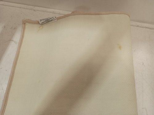 Mineral Spring Plush Grid Bath Mat - 2FT x 3FT - tan/beige (MODEL: 1796299) image 5