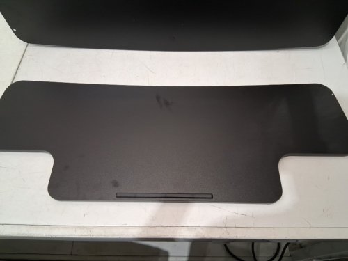 FlexiSpot Height Adjustable Standing Desk Converter - 33LBS CAP - 35" x 16.3" x 4.7" to 19.7" - Black (Model: M37LB-Black/M7MB) image 5