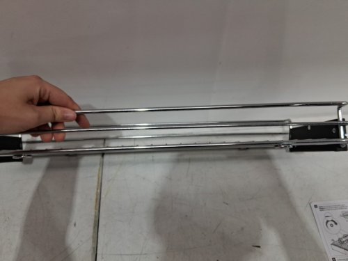 Richelieu Adjustable Pull-Out Pan Divider - 9" -13" - BLACK/SILVER (Model: 3344150) image 4