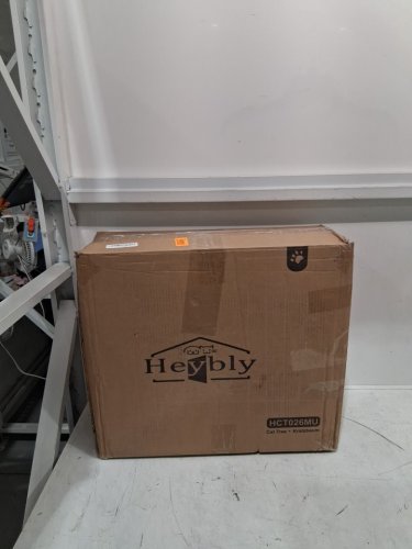 heybly heavy duty cat tree with large base - rosy brown image 2