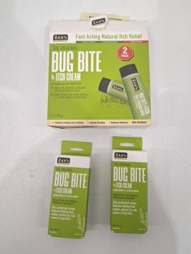 2PK Zax Bug Bite & Itch Cream Original - 28g EACH image 2