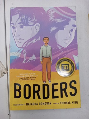 (paperback) Borders: A graphic novel by natasha donovan and thomas king image 2