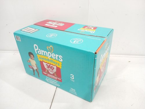 120PK Pampers Swaddlers SKIN PROTECTION UP TO 100% LEAKPROOF Diapers - size 3 image 2
