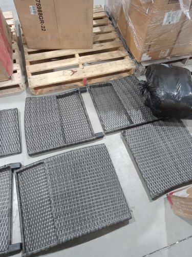 3pc outdoor rattan patio furniture set - 2 chairs & glass side table - gray - (model: hw74912gr) image 5