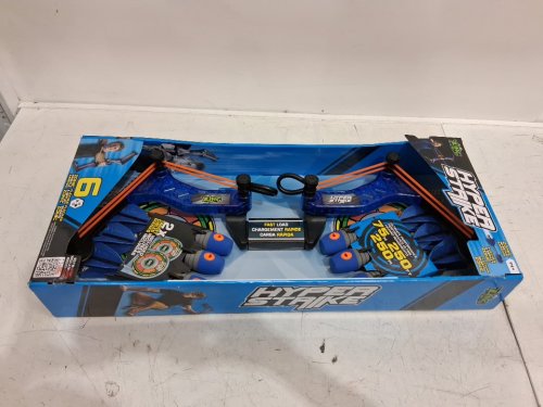 7PC HYPER STRIKE BOW AND ARROWS SET WITH 6 ARROWS AND 2 TARGETS - Blue/BLACK/Orange (MODEL: 1993637) image 2