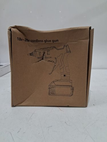 Mellif Cordless Hot Glue Gun with Glue Gun Sticks (Tool Only) - Compatible with 18V battery - Blue image 2