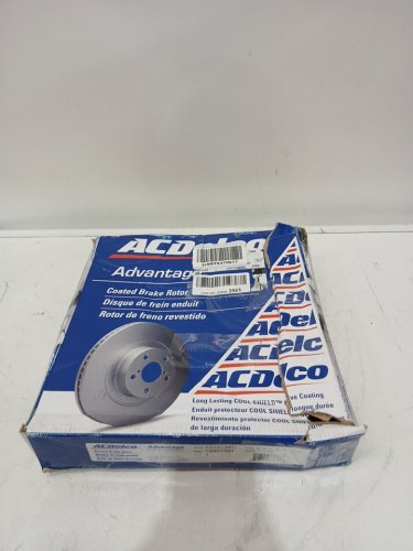 ACDelco Advantage Coated Front Disc Brake Rotor - COMPATIBLE WITH VARIOUS MODELS *SEE PHOTOS FOR COMPATIBILITY* (MODEL: 18A813AC) image 3