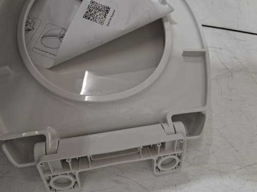 Garvee Round Toilet Seat with Slow Soft Close - 17" - white (model: pho-0r8ldvyt) image 4