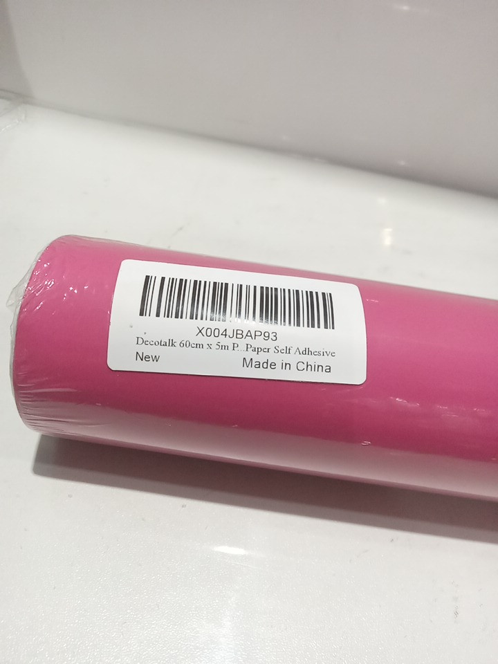 Decotalk multi-purpose adhesive contact paper - 24" x 5m - Hot Pink (Model: AP93) image 4