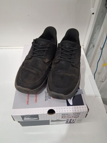 Men's Skechers Stanton Bungee Shoe with Swift Fit - SIZE 10 - black (style: 1968310/182008CS) image 2