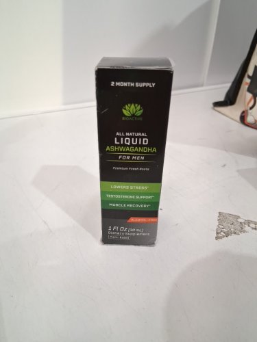 BIOACTIVE Liquid Ashwagandha Supplement Drops for men - 30ml image 2