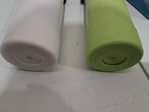 2pk ThermoFlask Stainless Steel double wall vacuum insulated water bottles - 40oz - green/WHITE (model: 1630866) image 5